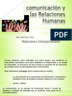 02 La Comunicación y Las Relaciones Humanas