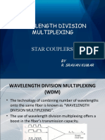 Wavelength Division Multiplexing Star Couplers: BY R. Sravan Kumar