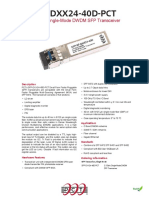SFP Dxx24 40d PCT Single Mode DWDM SFP Transceiver 2.5gbs 20160816