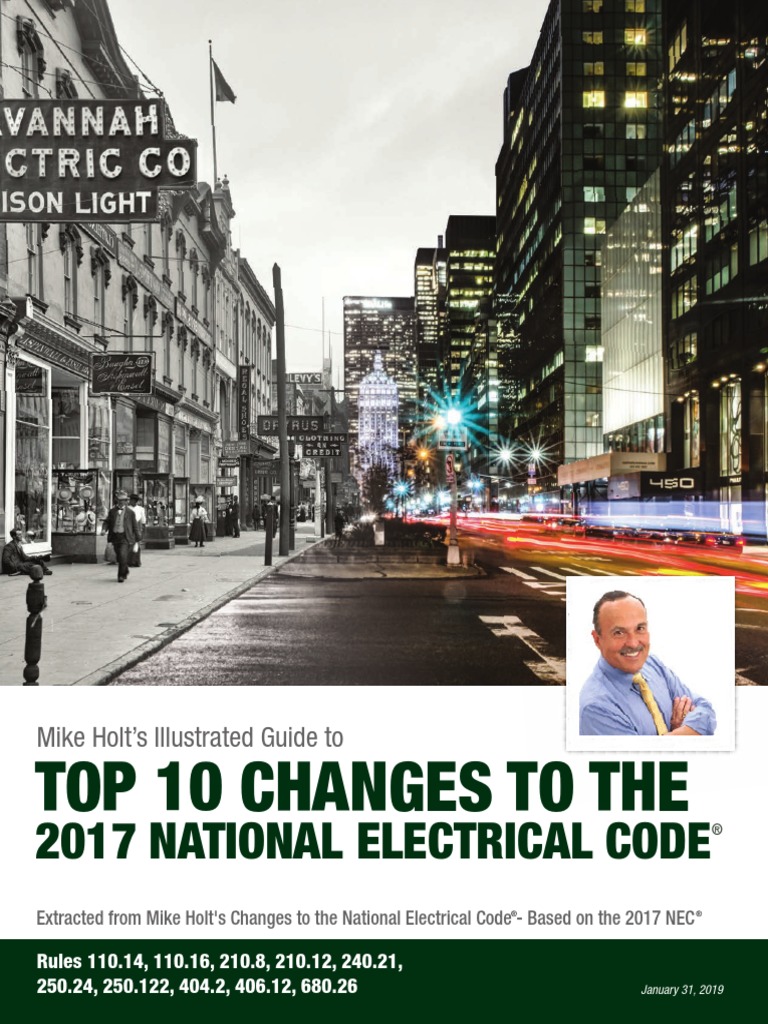 17 Top10 NEC Changes PDF Electrical Wiring Wire