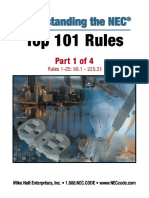 Top 101 Rules NEC Part 1