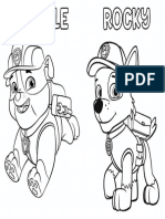 Paw Patrol Coloring Book 1