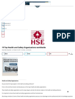 19 Top Health and Safety Organizations Worldwide - HSEWatch.com