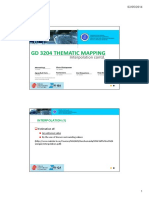 P05 GD3204 Pemetaan Tematik Interpolation Gridding 14feb