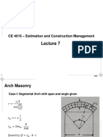 CE 4010 - Estimation and Construction Management