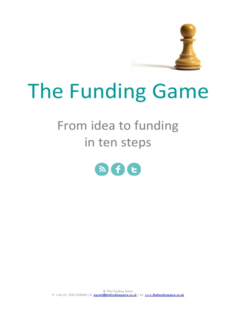 The Funding Game - From Idea To Funding in 10 Steps | PDF | Angel ...