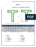 Practica 1: Figura Area X Y A X A Y Ix Iy A