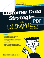1 Customer Data Strategies For Dummies