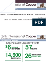 Supply Chain Considerations in The Wire and Cable Business