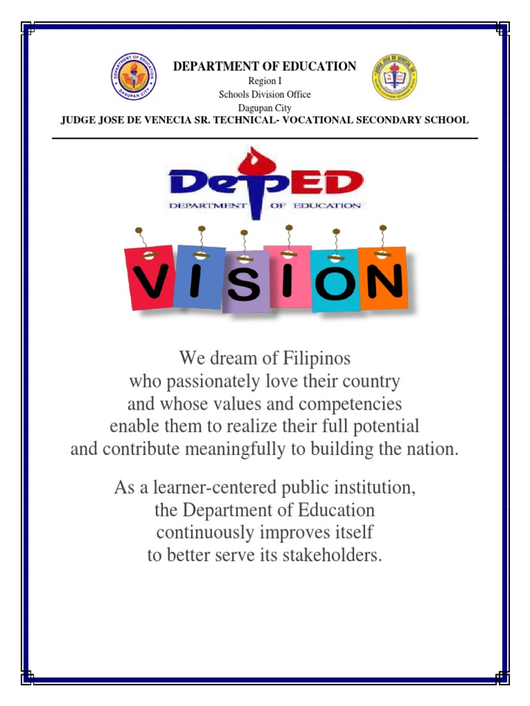Quality Education Commitment at JJDVSTVSS | PDF | Teachers | Behaviorism