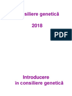 Consiliere Genetica 2018