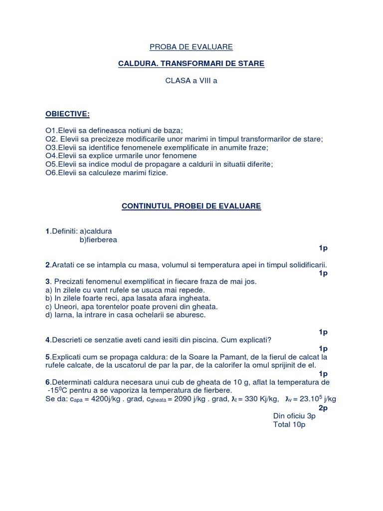 Caldura Test 8