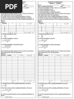 Stat Worksheet