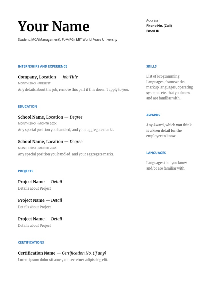 Your Name: Company, Location - Job Title | PDF | Career & Growth