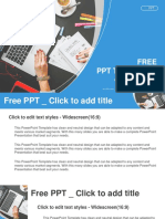 Notebook Laptop and Coffee Cup On Black Table PowerPoint Templates Widescreen