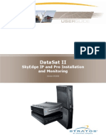 Datasat Ii: Skyedge Ip and Pro Installation and Monitoring