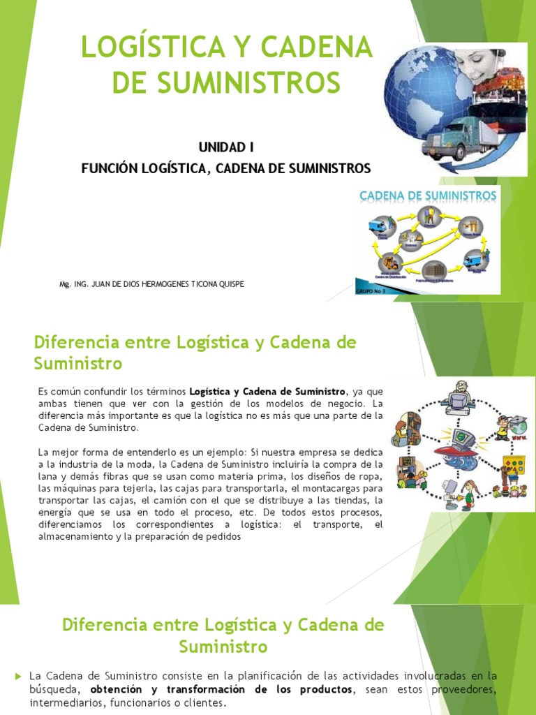 Logística y Cadena de Suministro | PDF | Logística | Inventario