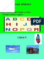 Invata alfabetul