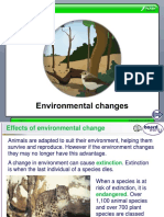 Environmental Changes