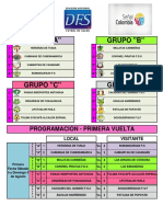 Calendario Oficial Ix Copa Femenina de Microfútbol 2018