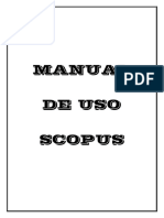 Manual de Uso Scopus