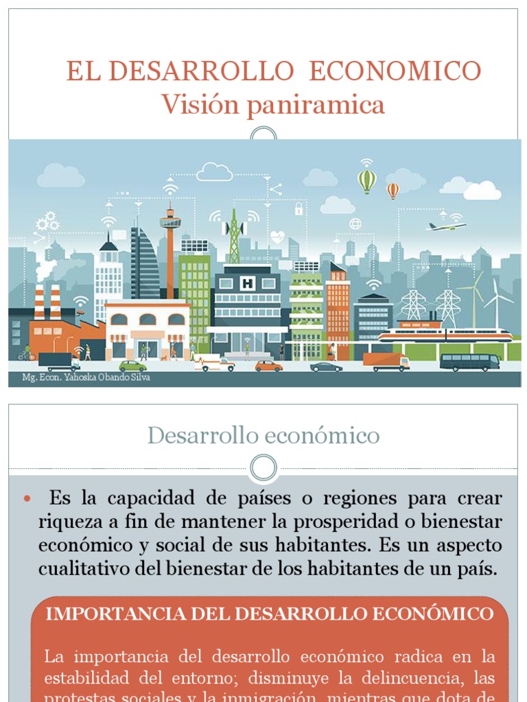 Importancia del Desarrollo Económico | PDF | Índice de Desarrollo ...
