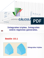 MA263 2017 1 S10.1 Integrales Triples. Integrales Sobre Regiones Generales