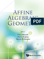 Affine Algebraic Geometry. Proceedings of the Conference - Masuda