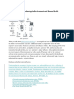 Role of Information Technology in Environment and Human Health