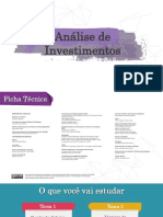 Análise de Investimentos(1)