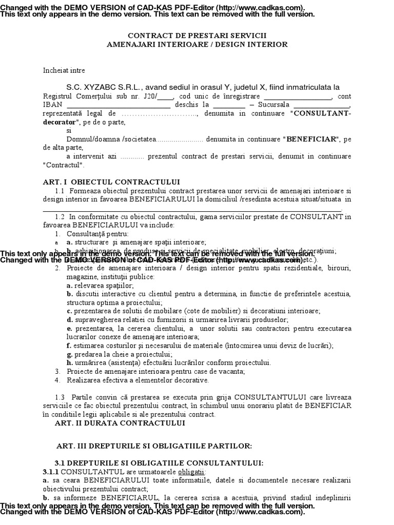 Contract Design Interior | PDF