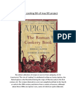 Roman Cooking Recipes by Apicius-B.I.S. Erasmus+ Project
