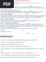 Unit I - Force Analysis (9) : Systems and Tribology Concept