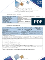 Guía de Actividades y Rúbrica de Evaluación - Tarea 1 - Reconocer Los Fundamentos y Generalidades de La Ingeniería