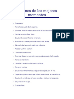 Algunos de Los Mejores Momentos