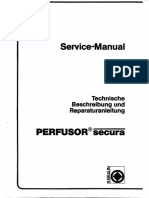 Aun Perfusor Secura - Service Anleitung