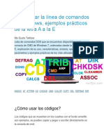 Como usar la línea de comandos en Window1.docx