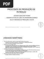 Aula 4 Unidades de Produção e Dutos