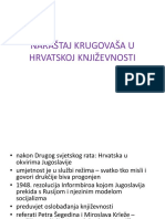 Naraštaj Krugovaša U Hrvatskoj Književnosti