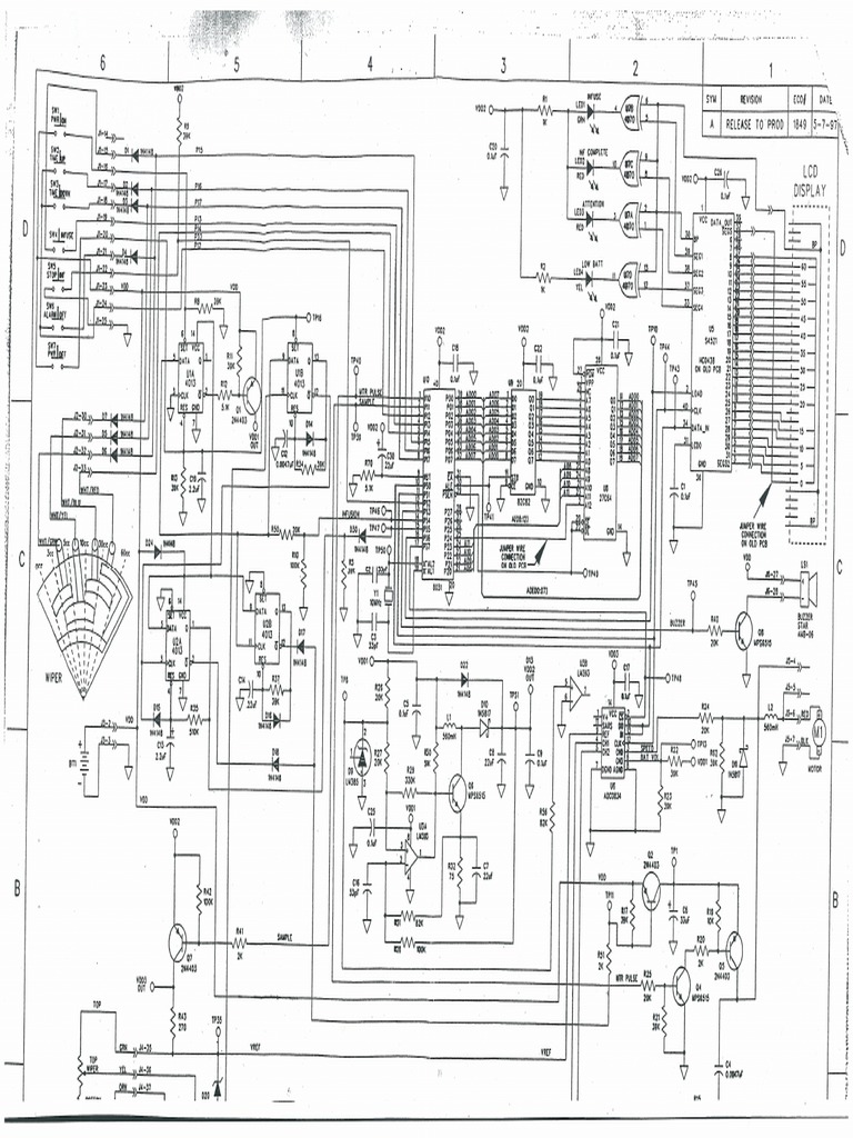 Aun Perfusor Basic - Ciruit Diagram | PDF