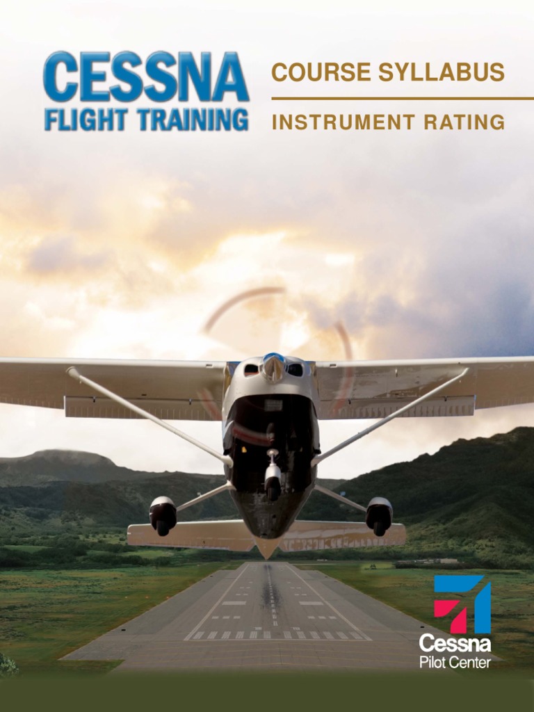 Instrument Rating PDF Instrument Flight Rules Visual Flight Rules