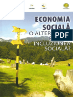 Economia Sociala o Alternativa Pentru Incluziunea Sociala