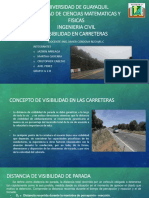 Carreteras i - Visibilidad y Distancia