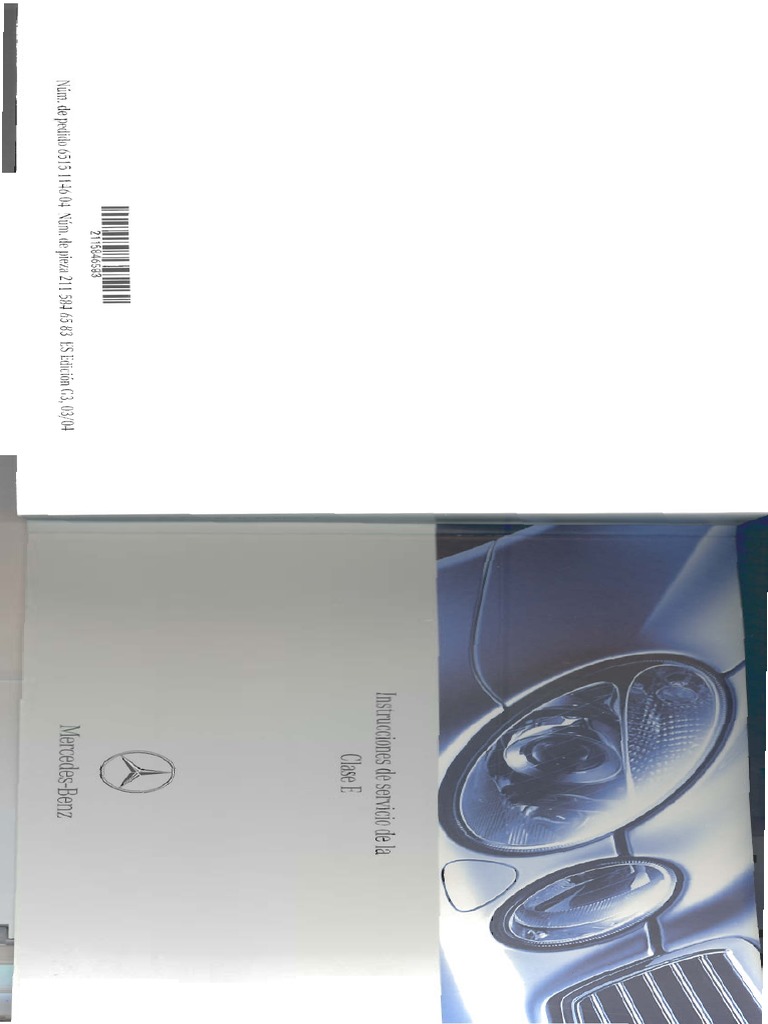 W211 OWNERS MANUAL PDF visual data 7