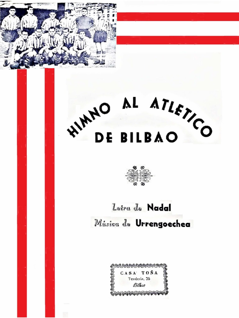 Himno Athletic de Bilbao (T. Urrengoechea). Fernando Abaunza