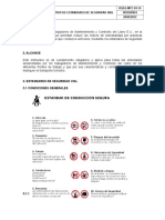 Hseq-Myc-03-10. Instructivo Estandares de Seguridad Vial