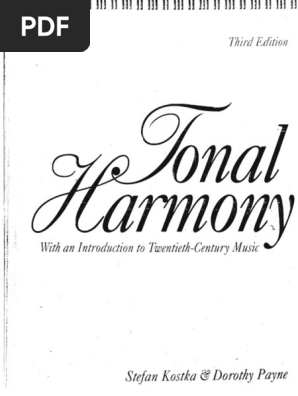 Tonal Harmony | PDF