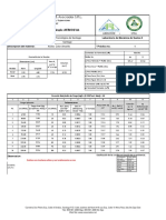 Prueba de compresión simple de arcilla amarilla