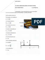 Hoja de Calculo para Viga Carrilera de Un Puente Grua