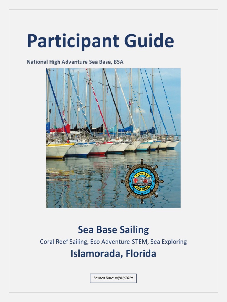 2019 Sailing Participant Guide Final | PDF | Boy Scouts Of America ...
